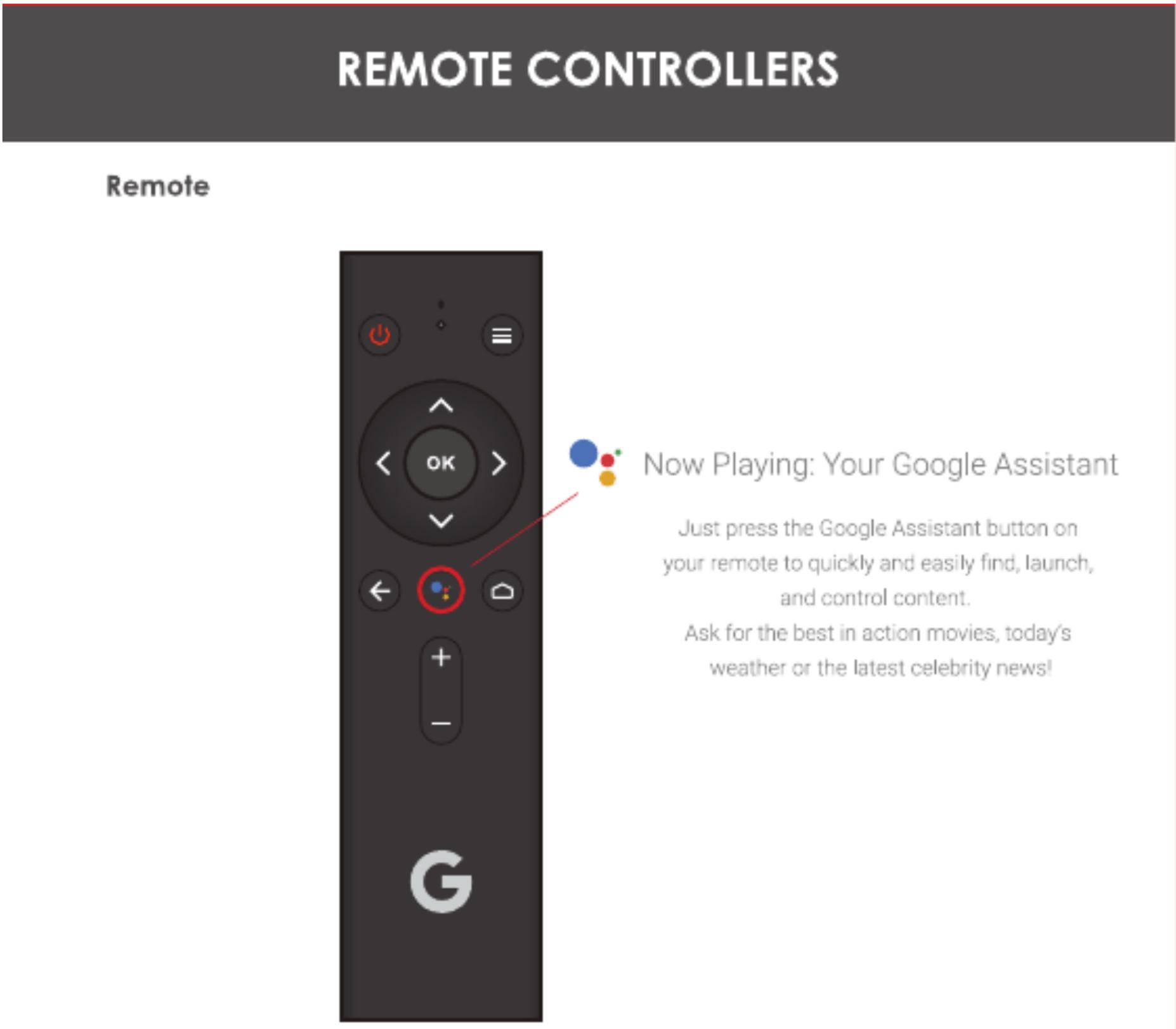 nexus player remote control