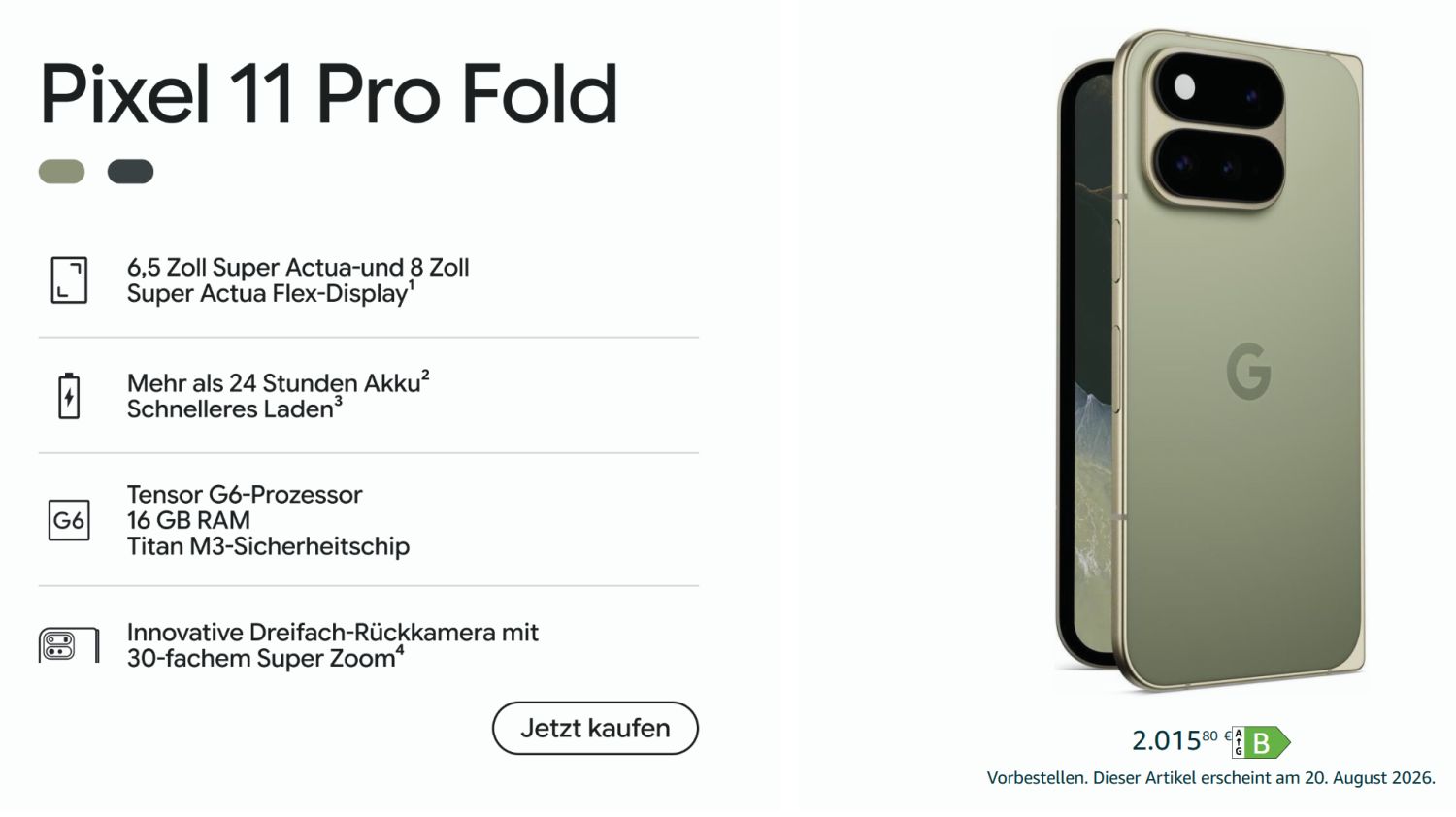 pixel 11 pro fold detail