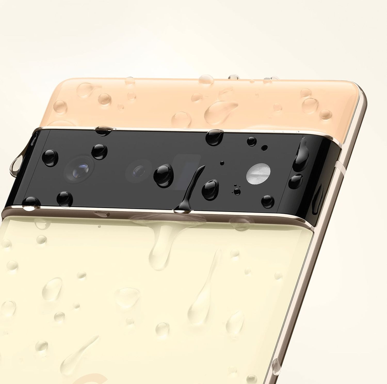 pixel 6 pro rain water dry nass