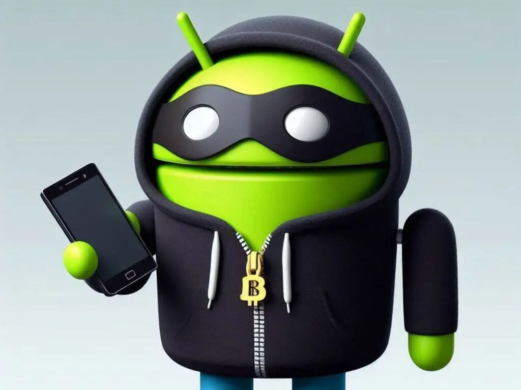 pixel bugdroid gangster