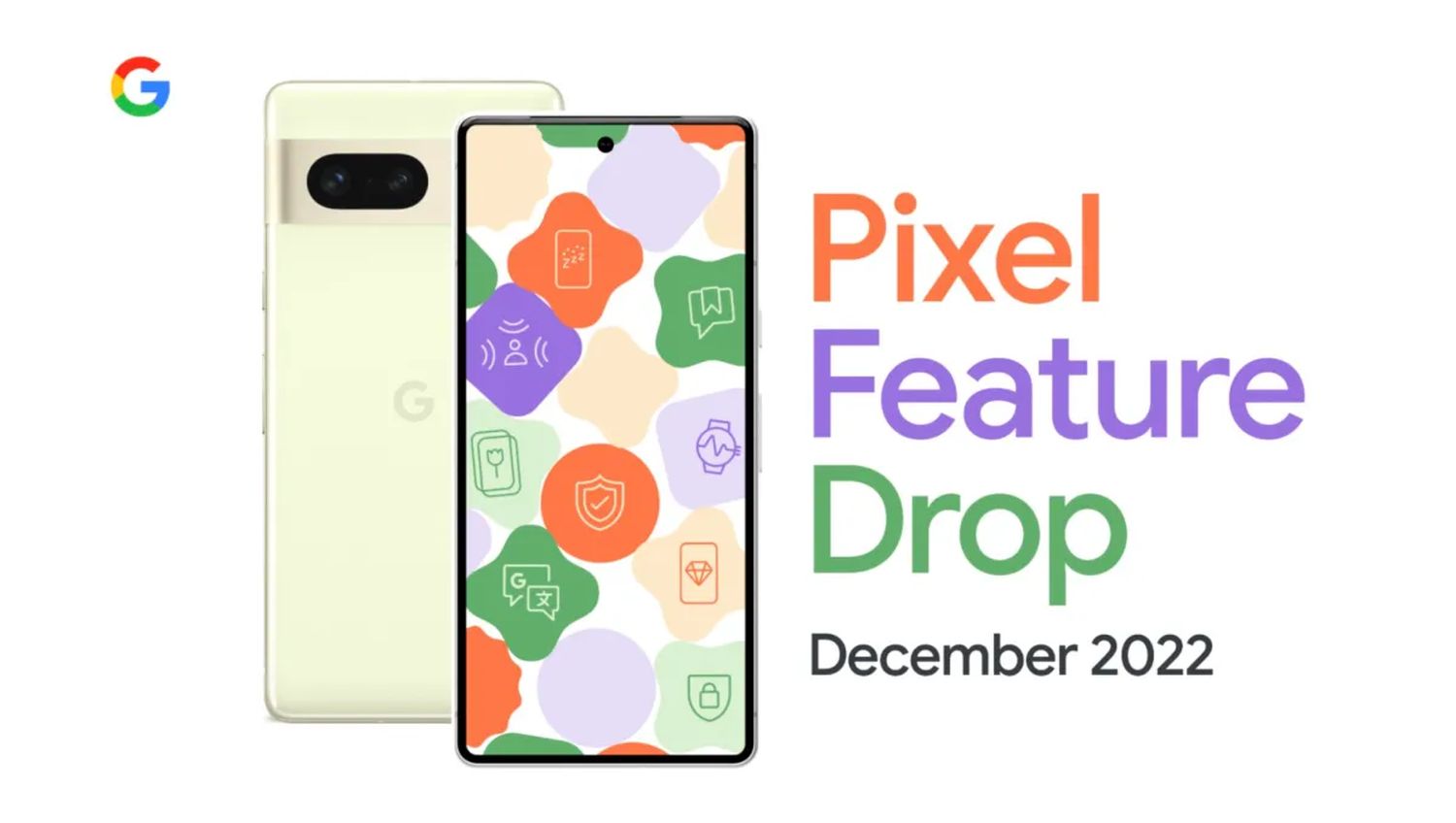 pixel feature drop dezember 2022