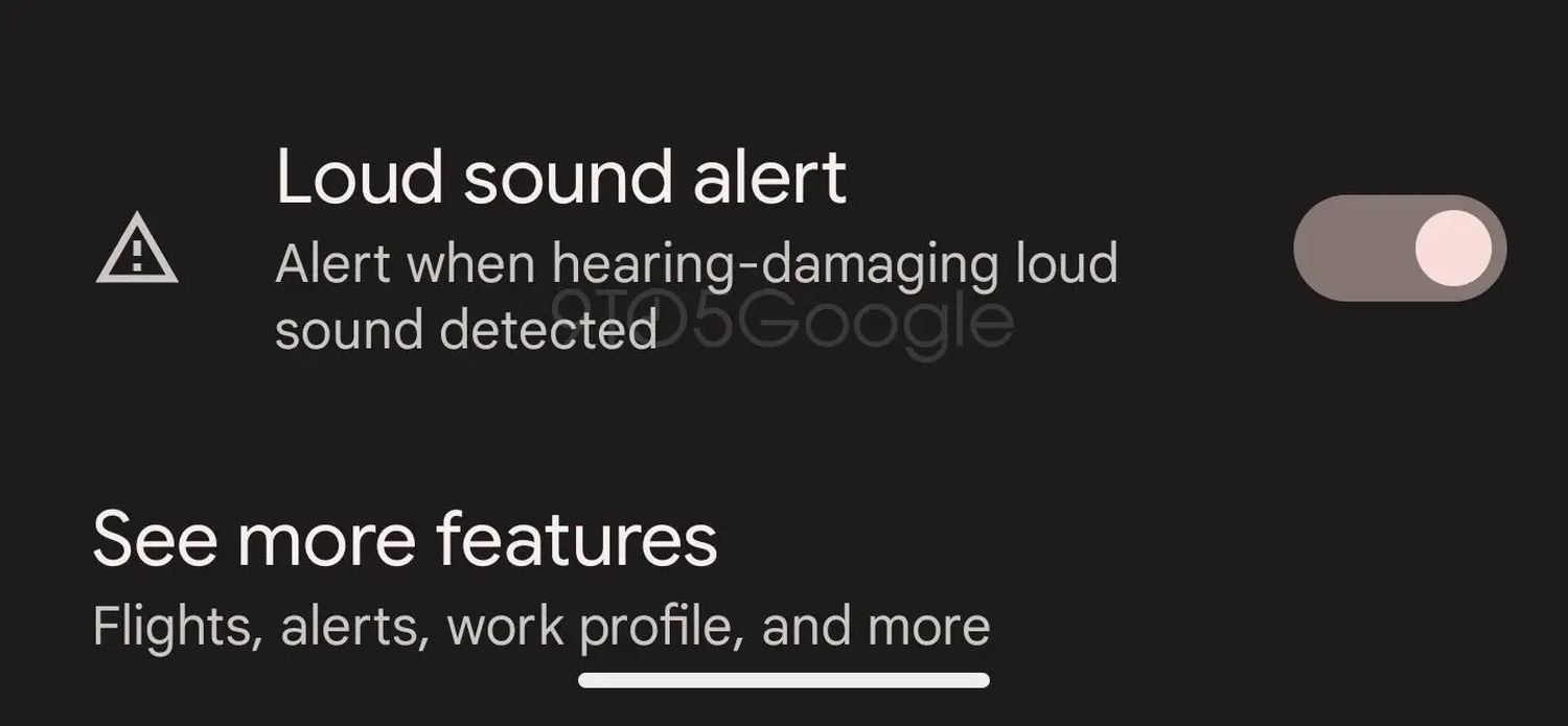 pixel launcher auf einen blick laute geräusche warnung