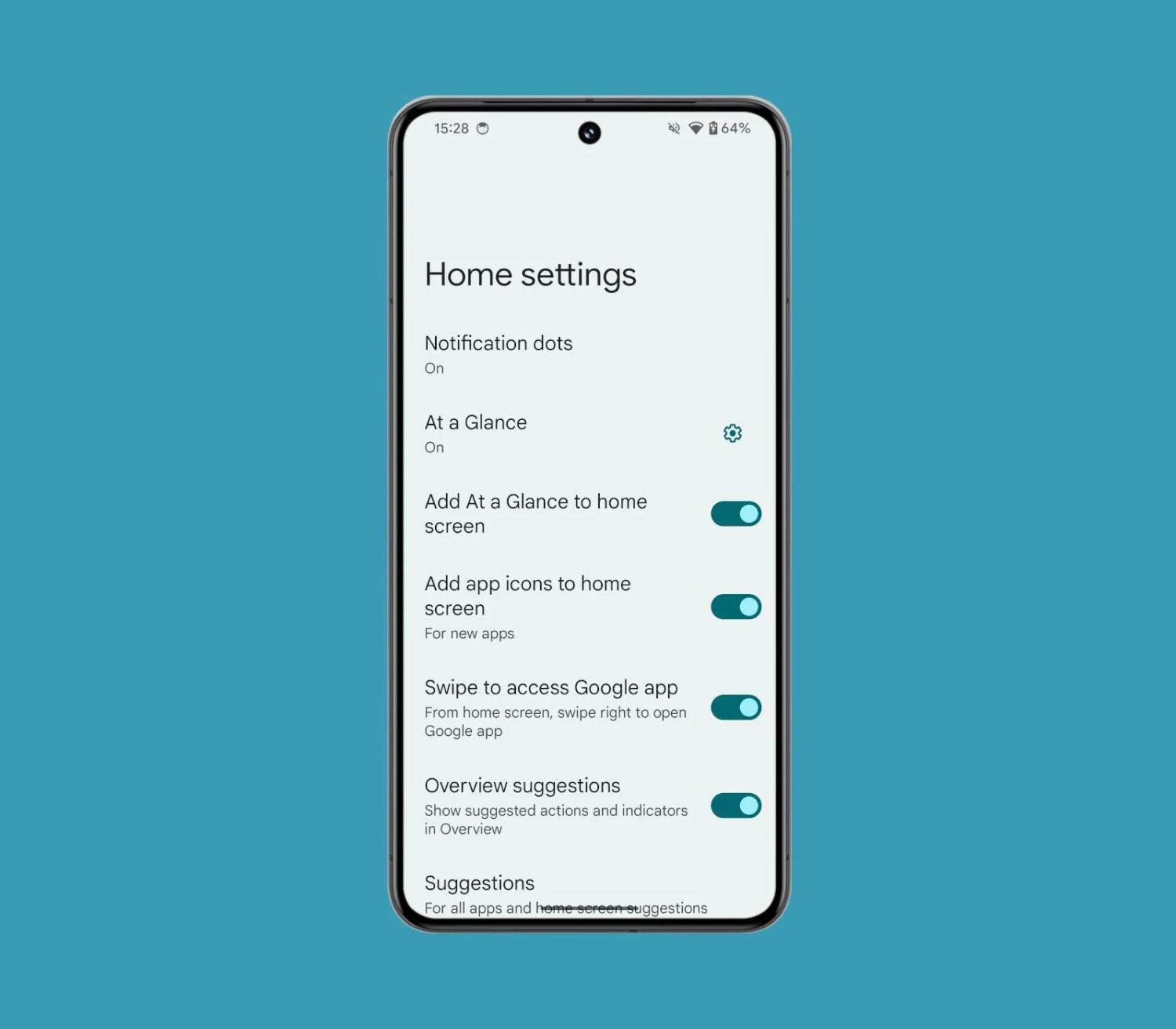 pixel launcher ohne widget 1