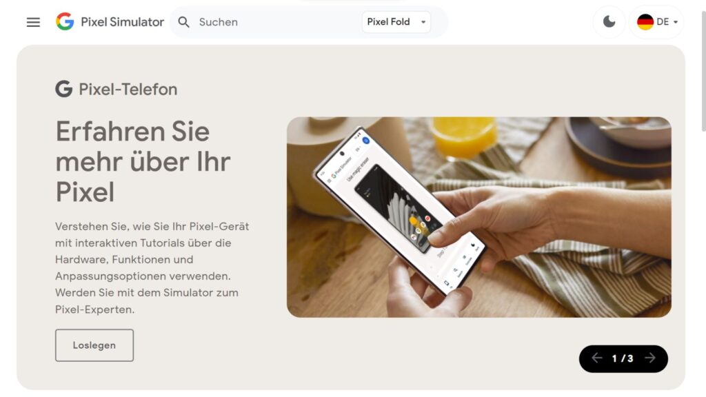 Pixel Phone Simulator: Google startet neue Plattform mit interaktiven ...