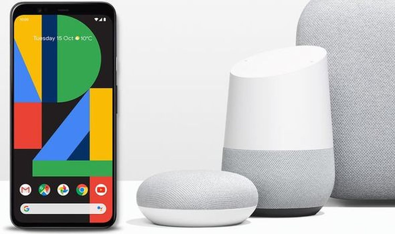 pixel smartphone google home smart speaker