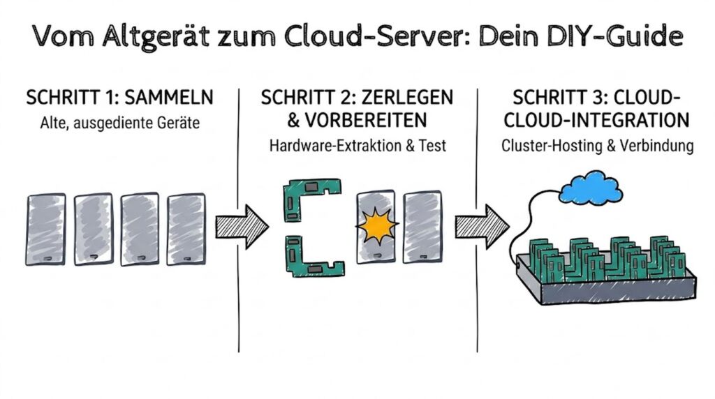 pixel smartphones als cloud-server