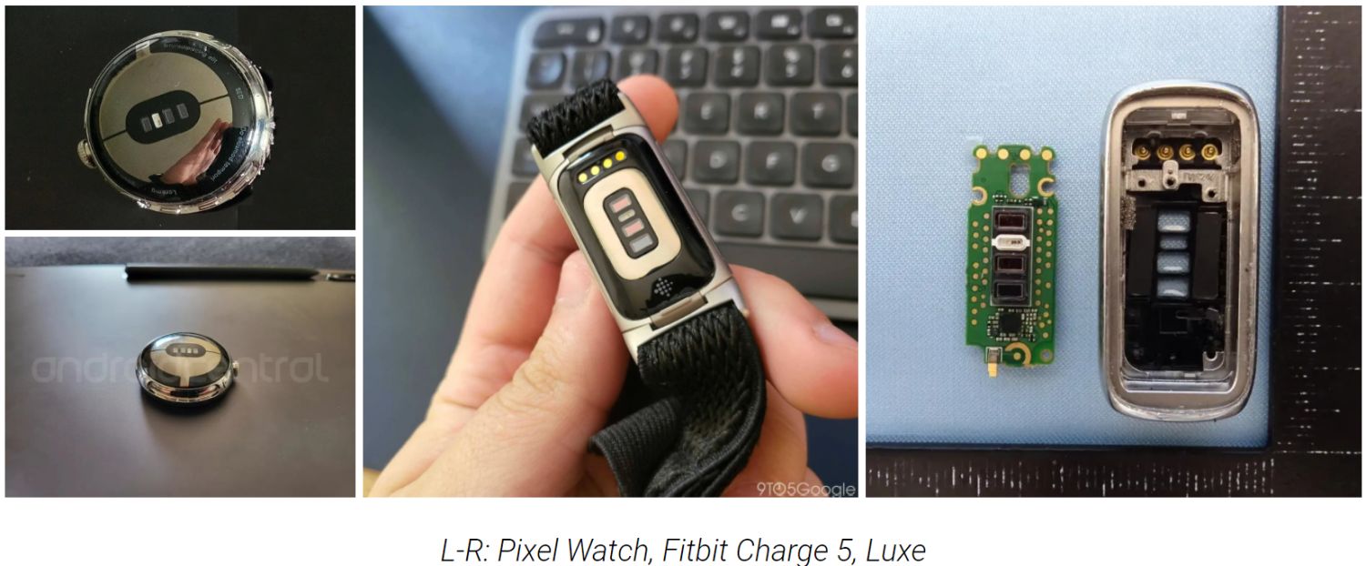 pixel watch fitbit sensoren galerie