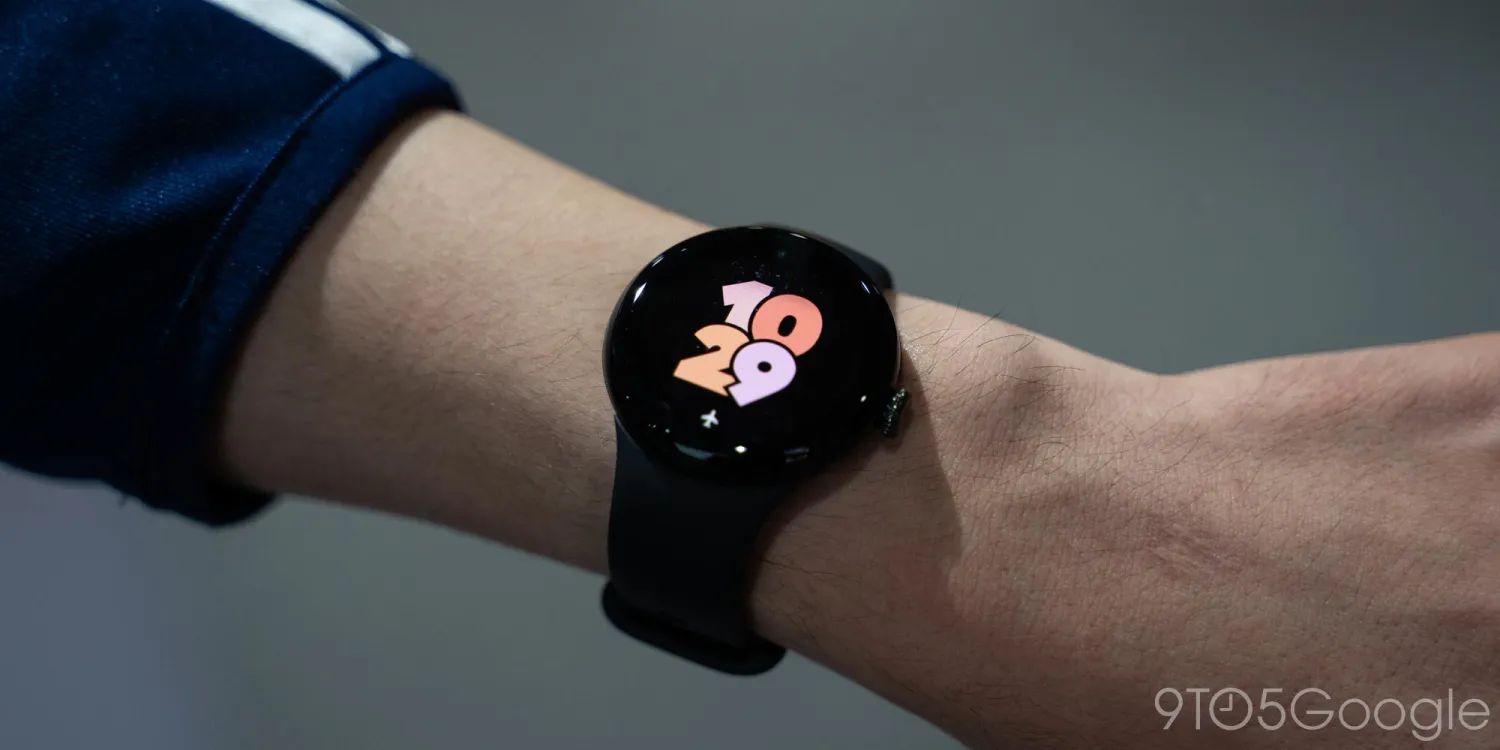 pixel watch watch face digital bold