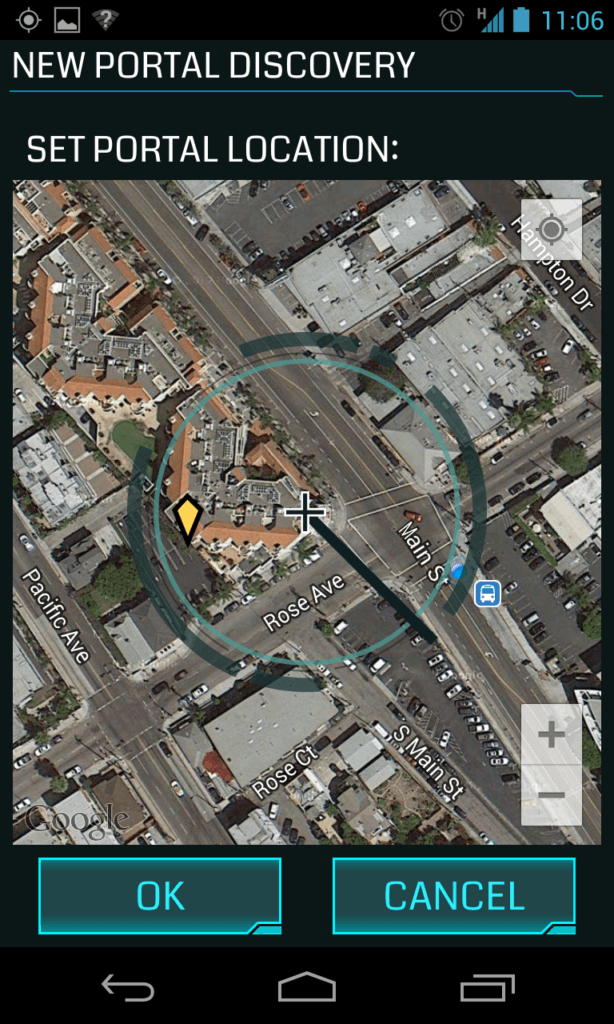 Ingress Portal einreichen