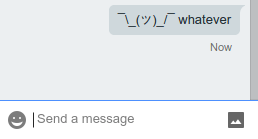 shruggie hangouts
