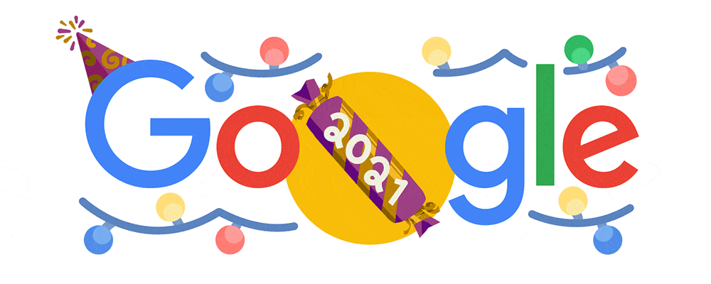 silvester 2021 google doodle