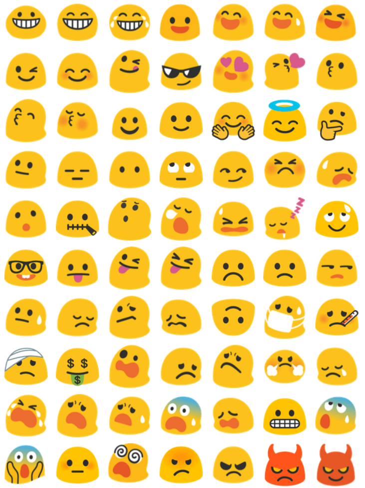 smiley android m