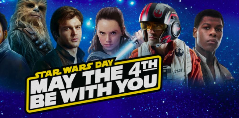 star wars day may the 4th be with you
