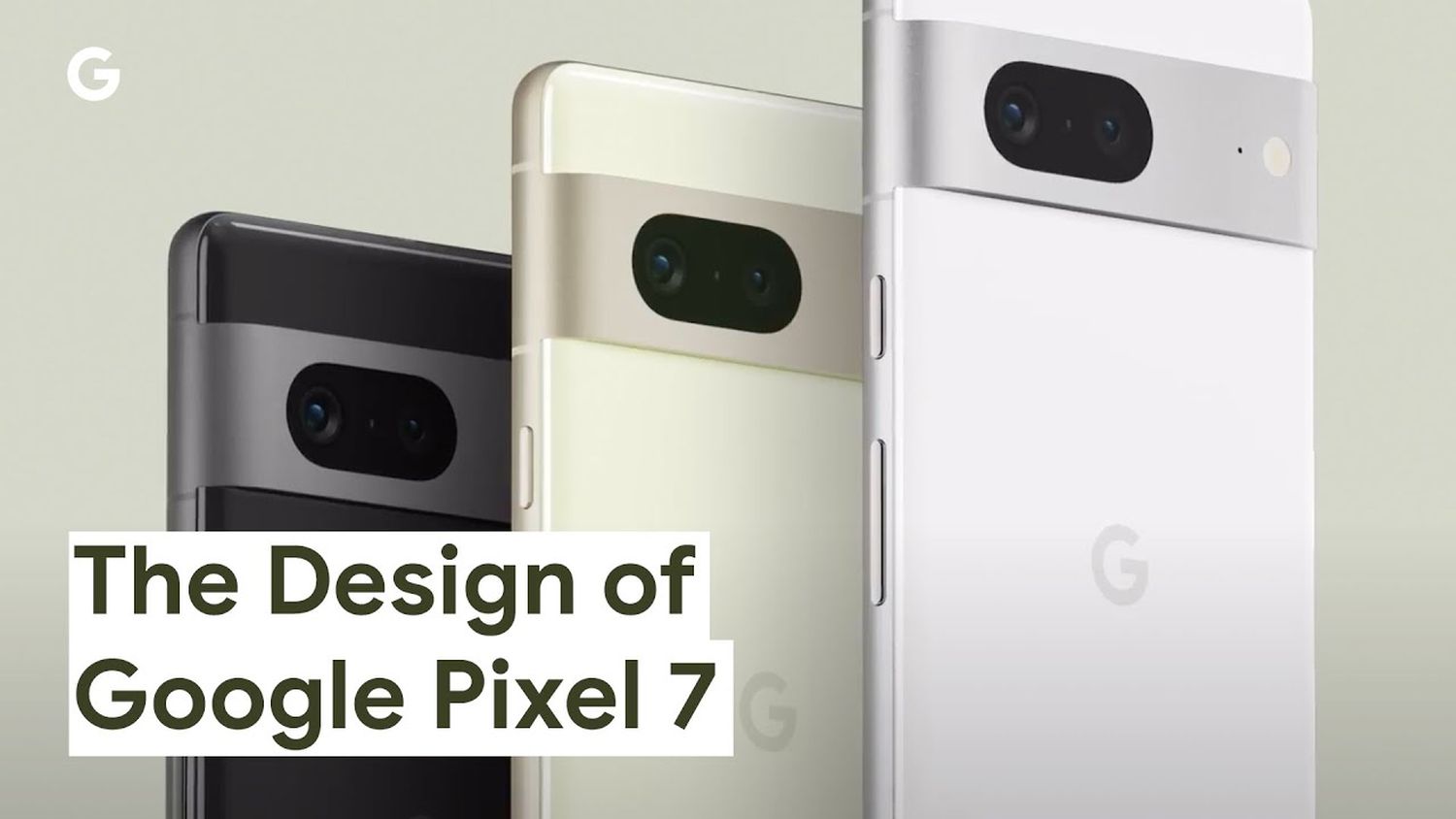 the design of pixel 7