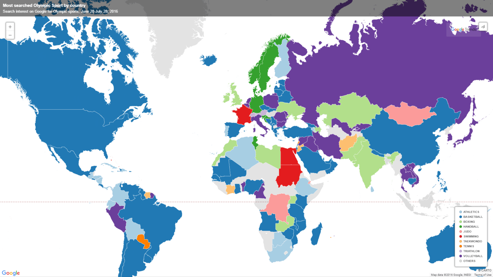 trends map