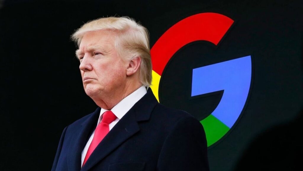 trump google