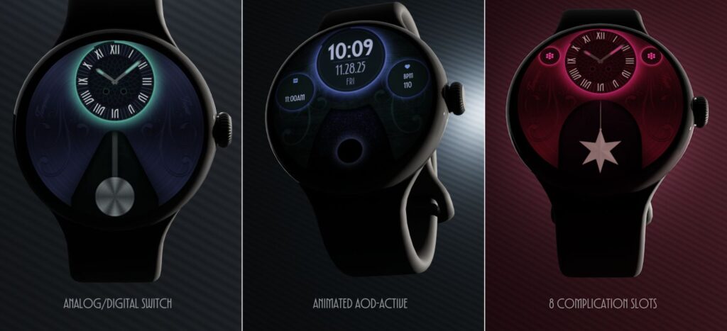 wear os watch face pendel