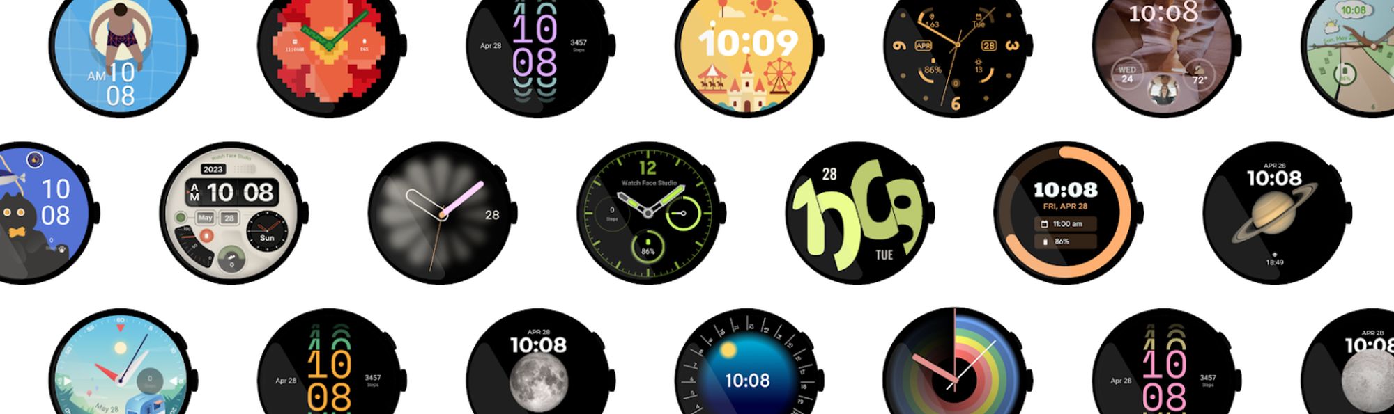 wear os watch faces