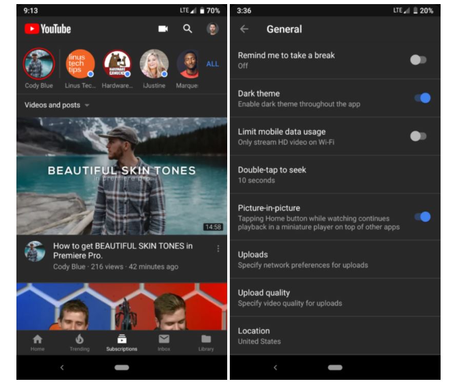 Five Android Browsers With Dark Mode Night Topic Droidviews Five Android Browsers With Dark Mode Night Topic Droidviews