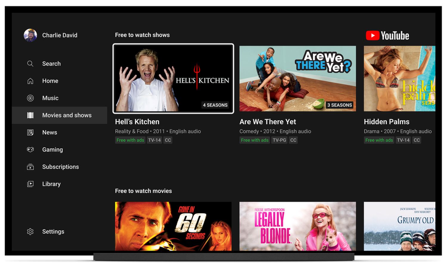 youtube filme und serien