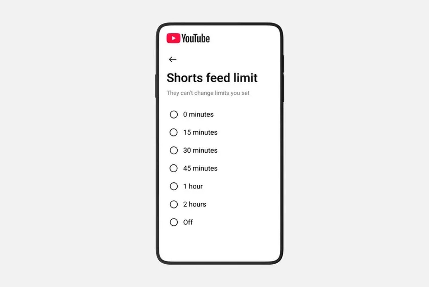 youtube shorts limit